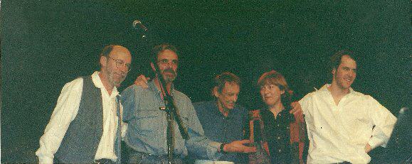 Babord Amures et Graeme Allwright, fin d'un concert, 2000