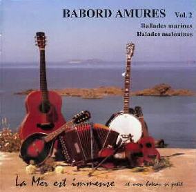 Jacquette du CD "Ballades Marines", du groupe de chants de marins BABORD AMURES