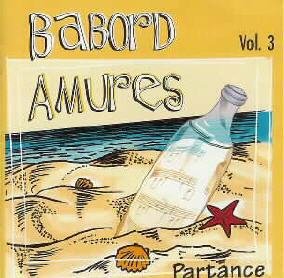 Jacquette du CD simple "Partance", du groupe de chants de marins BABORD AMURES